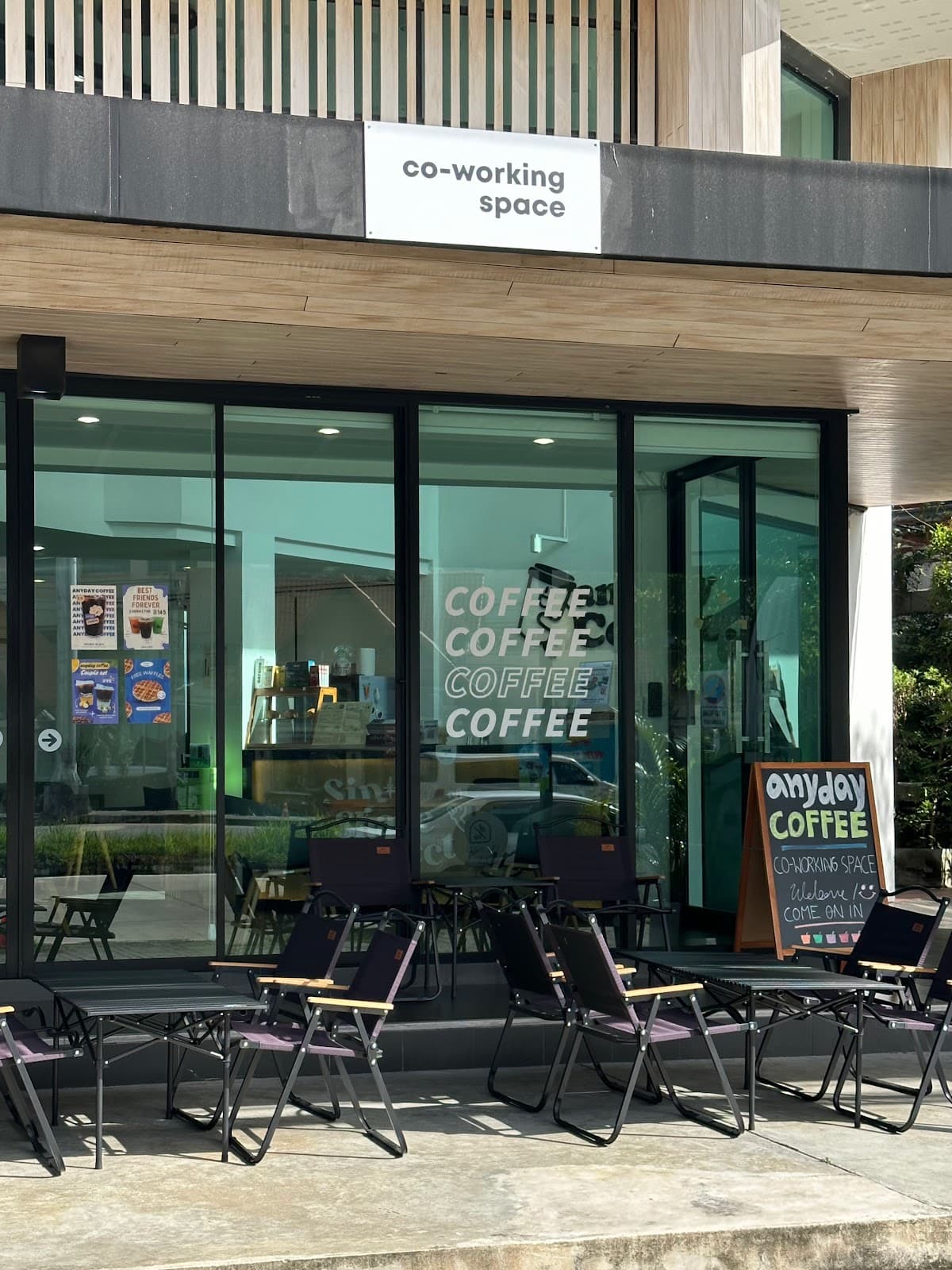 anyday coffee coworking space
